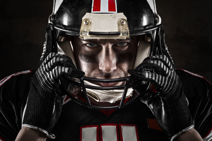 Pro footbal and college football marketing